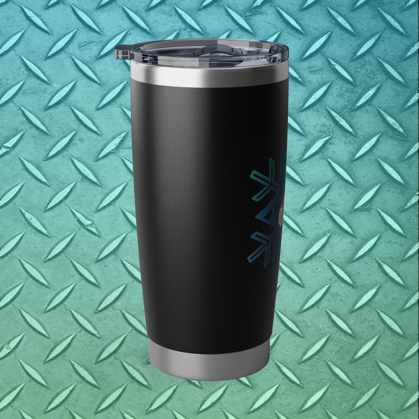Flatbed Snowflake 20 Oz Tumbler
