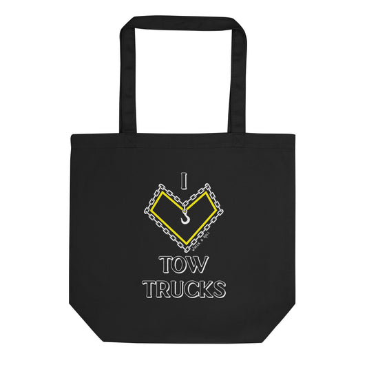 I Heart Tow Trucks Eco Tote Bag
