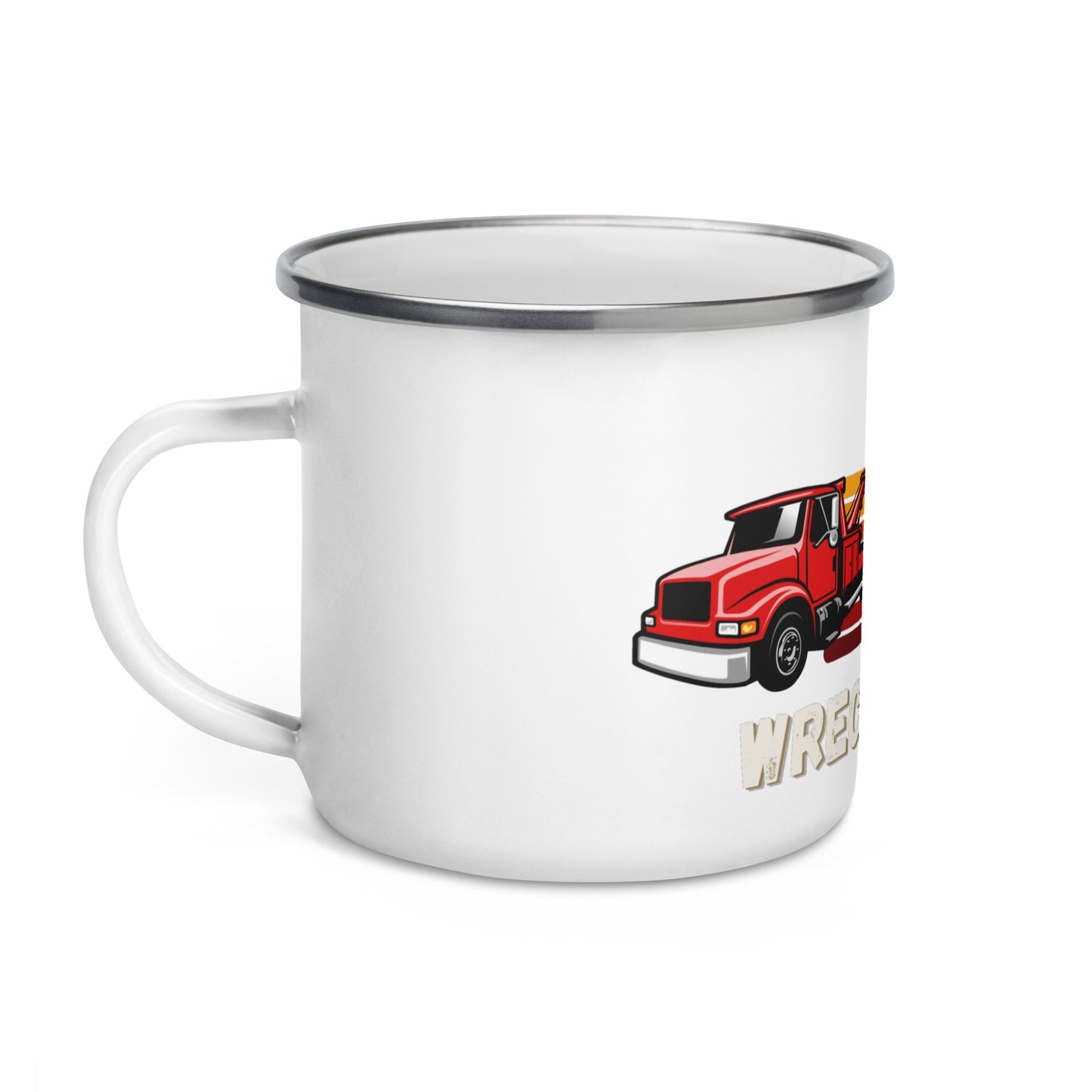 Sunset Wrecker Enamel Mug