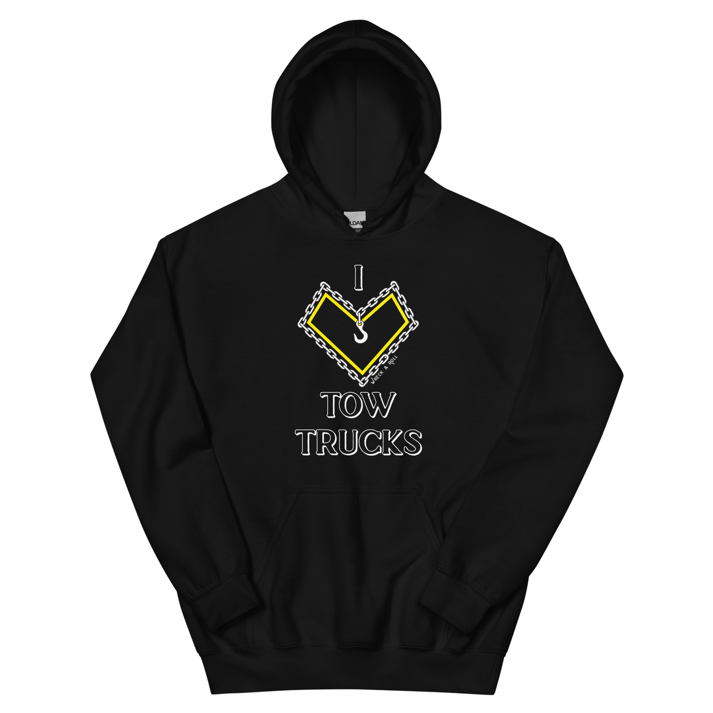 I Heart Tow Trucks Unisex Hoodie