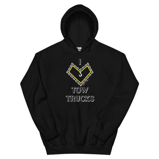 I Heart Tow Trucks Unisex Hoodie
