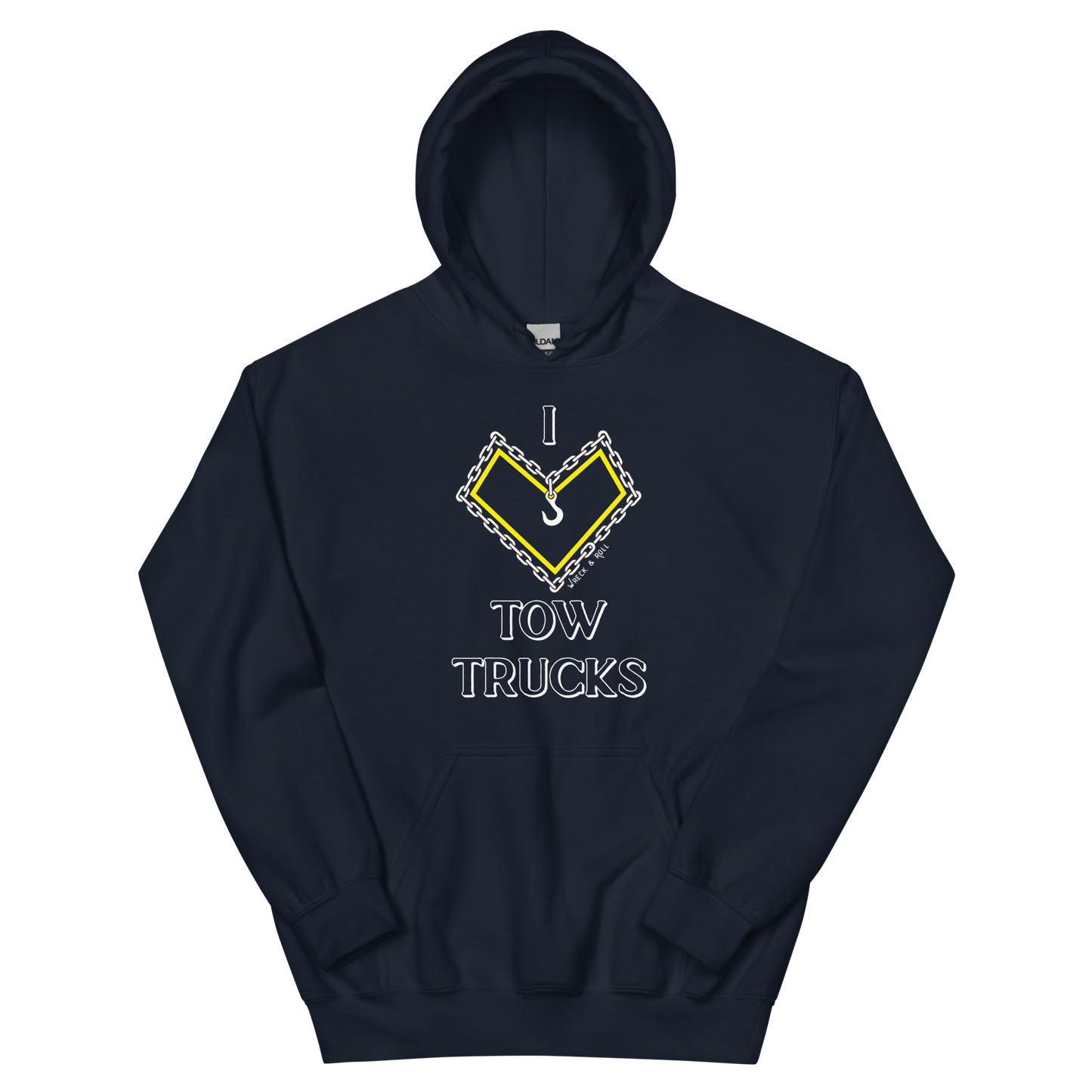 I Heart Tow Trucks Unisex Hoodie