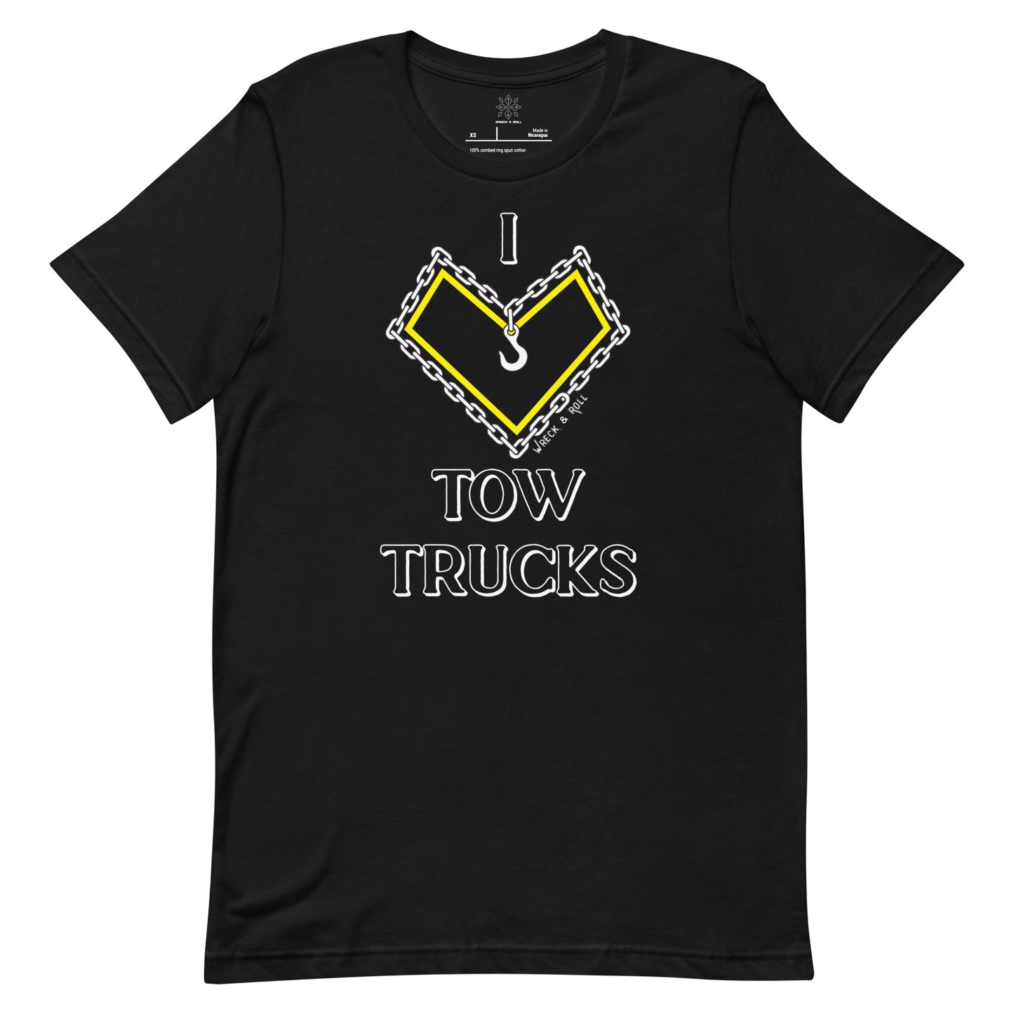 I Heart Tow Trucks Unisex t-shirt