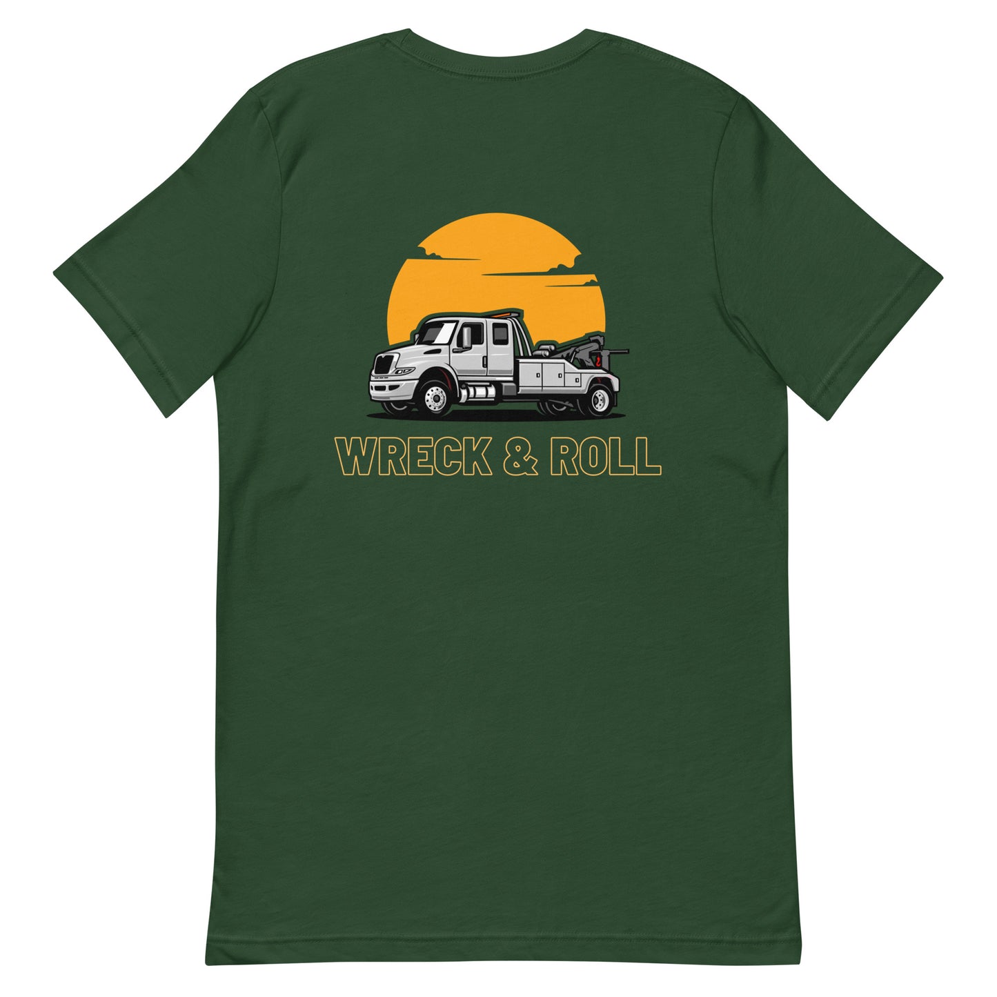 Yellow Sky Wrecker Profile Unisex t-shirt