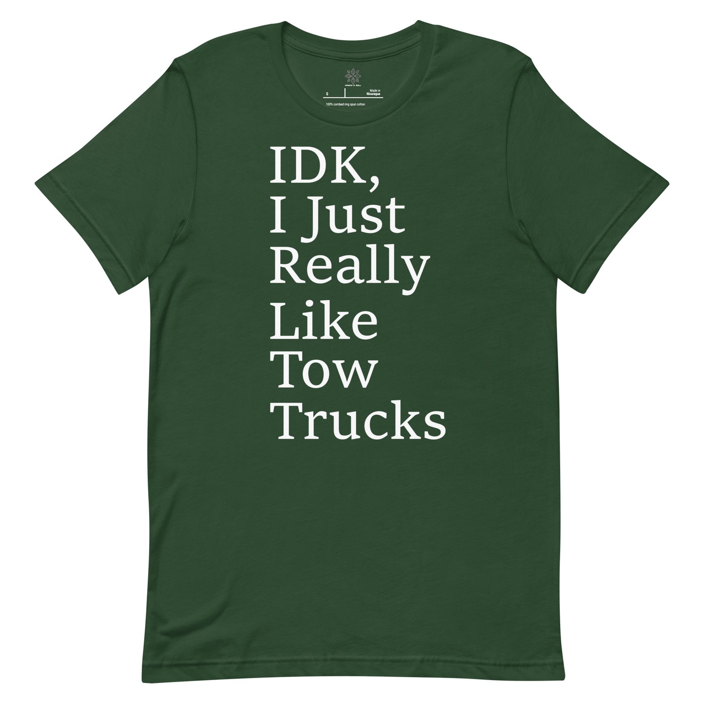 I Just Really Like Tow Trucks Unisex t-shirt
