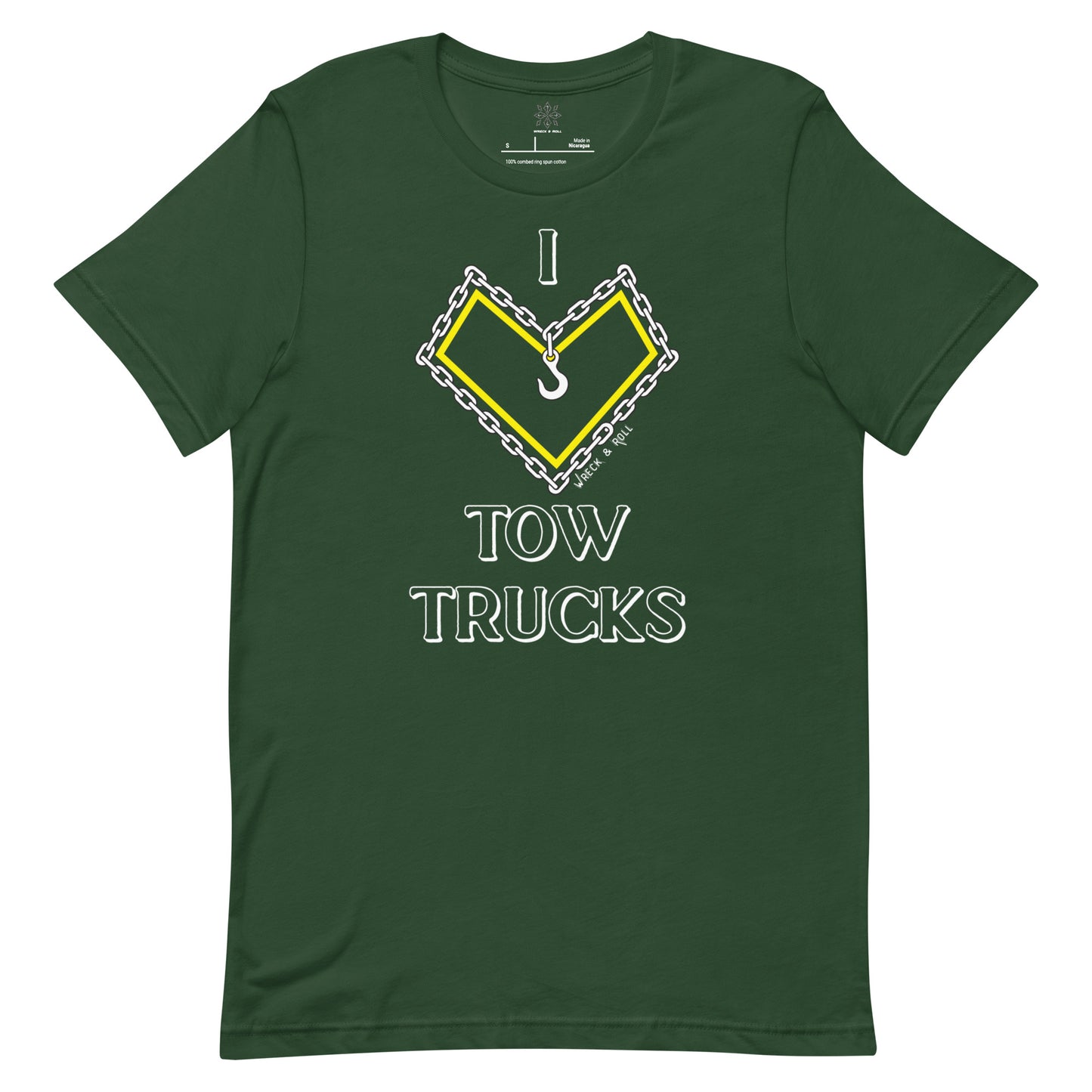 I Heart Tow Trucks Unisex t-shirt
