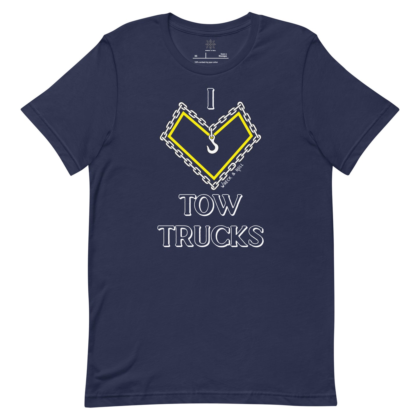 I Heart Tow Trucks Unisex t-shirt