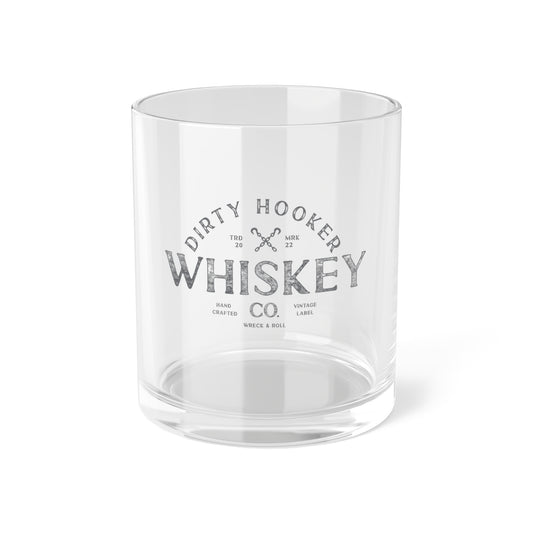 Dirty Hooker Whiskey Bar Glass