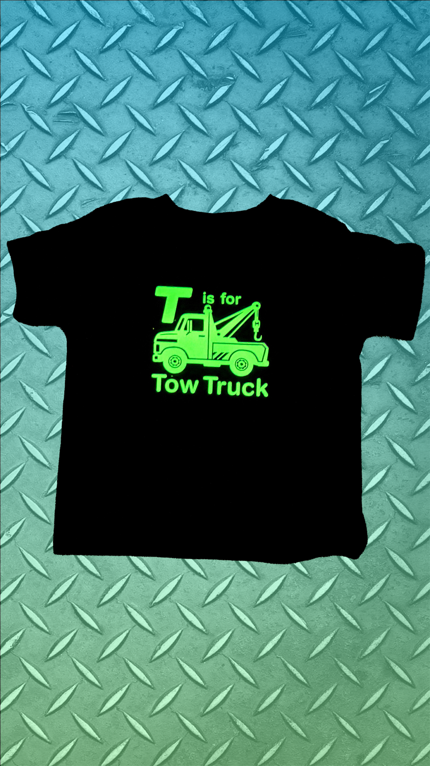 T is for Tow Truck
