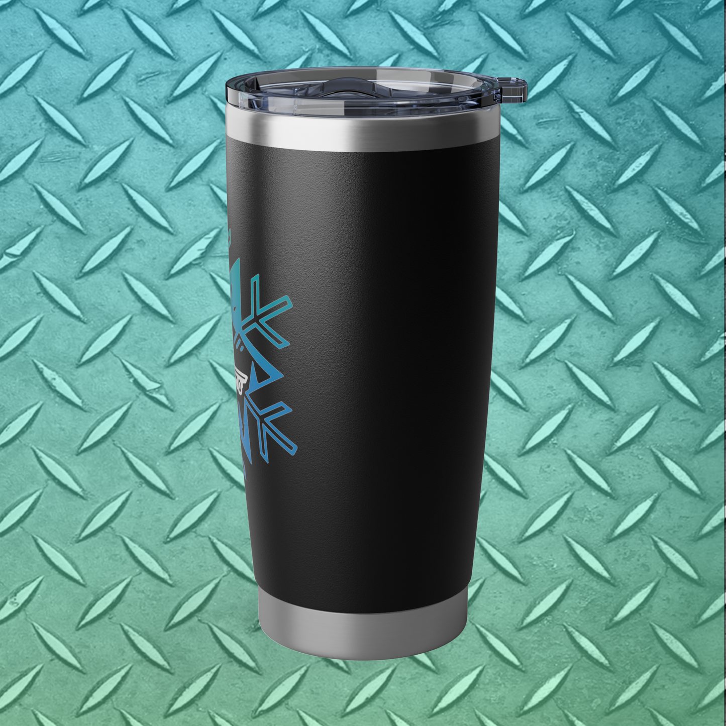 Flatbed Snowflake 20 Oz Tumbler