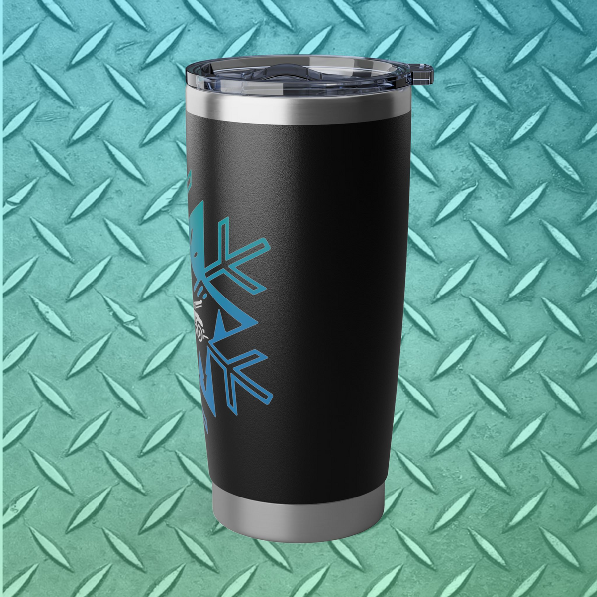 Snowflake Wheel Lift Tumbler