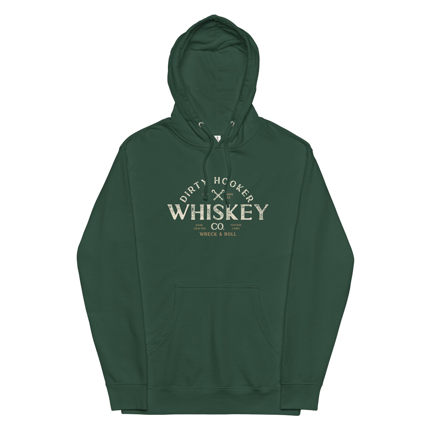 Dirty Hooker Whiskey Unisex midweight hoodie