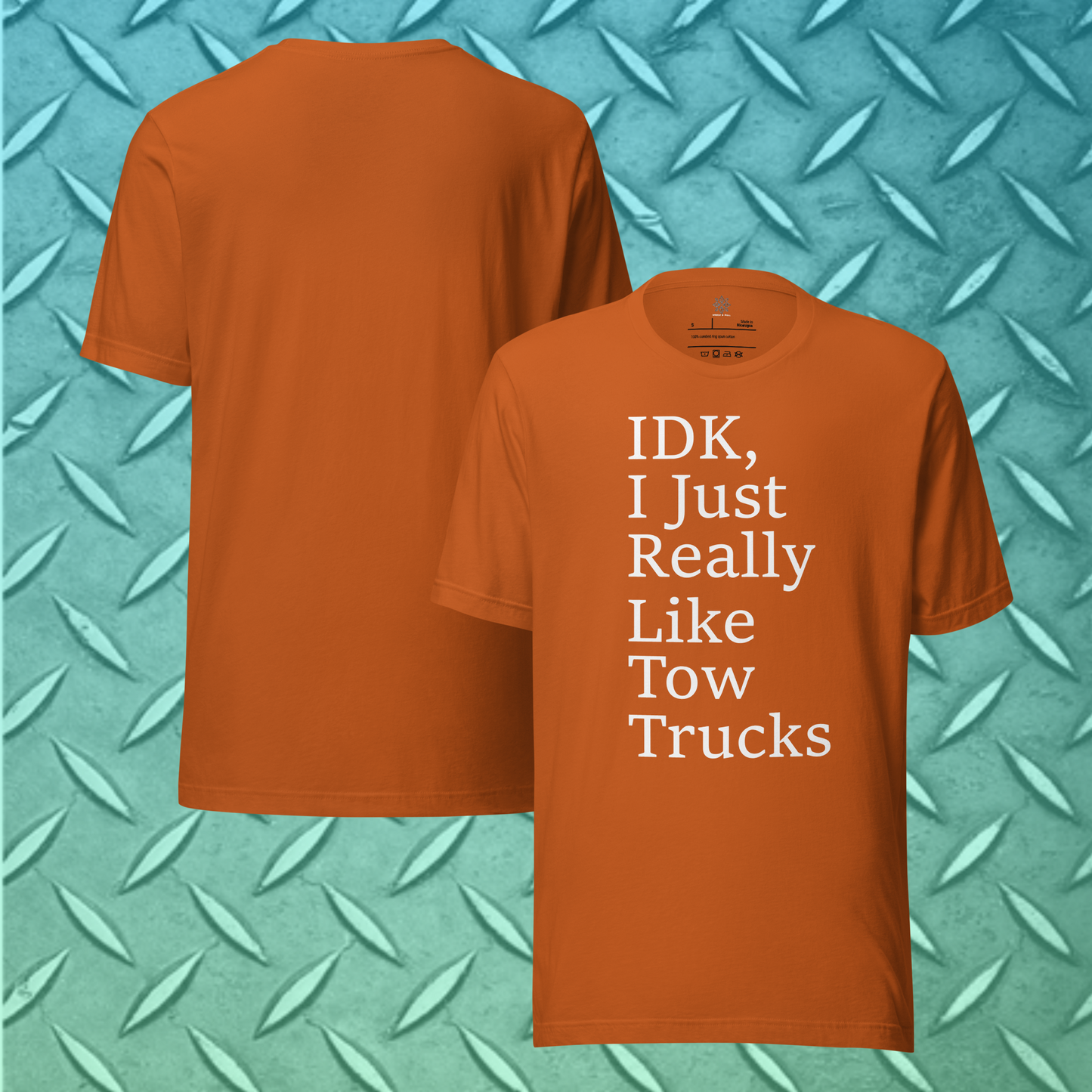 I Just Really Like Tow Trucks Unisex t-shirt