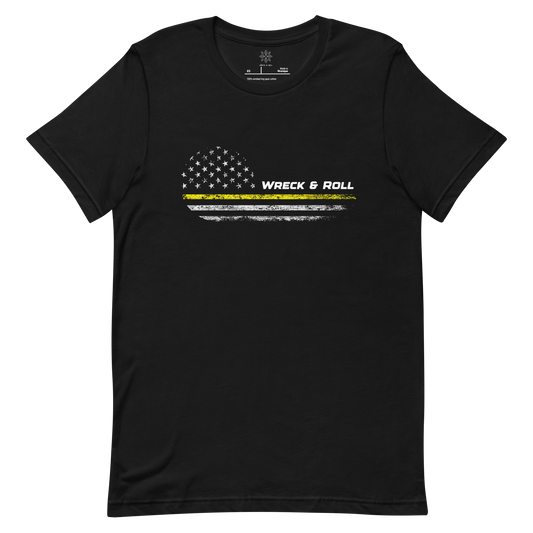 W&R Slow Down Move Over Flag Unisex t-shirt