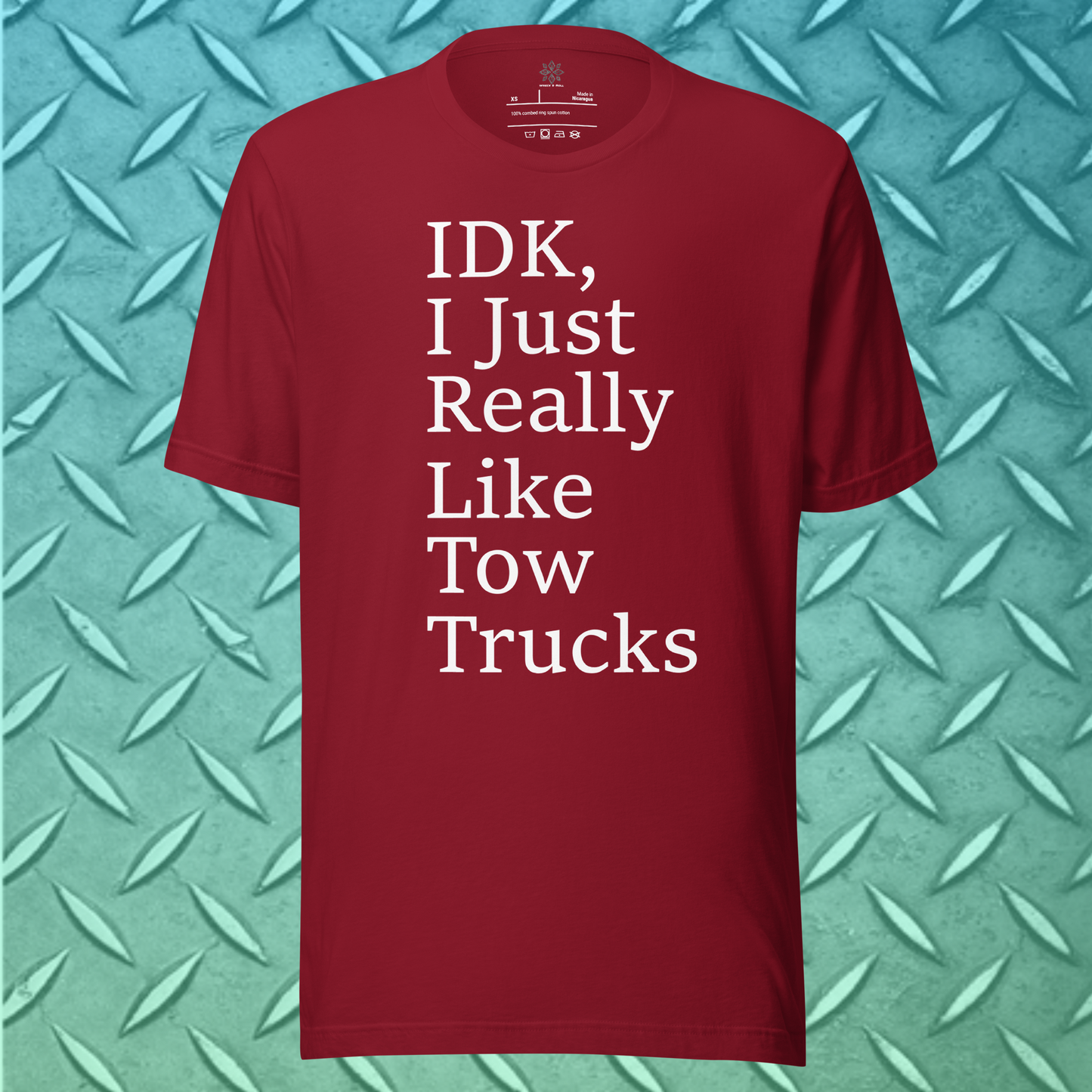I Just Really Like Tow Trucks Unisex t-shirt