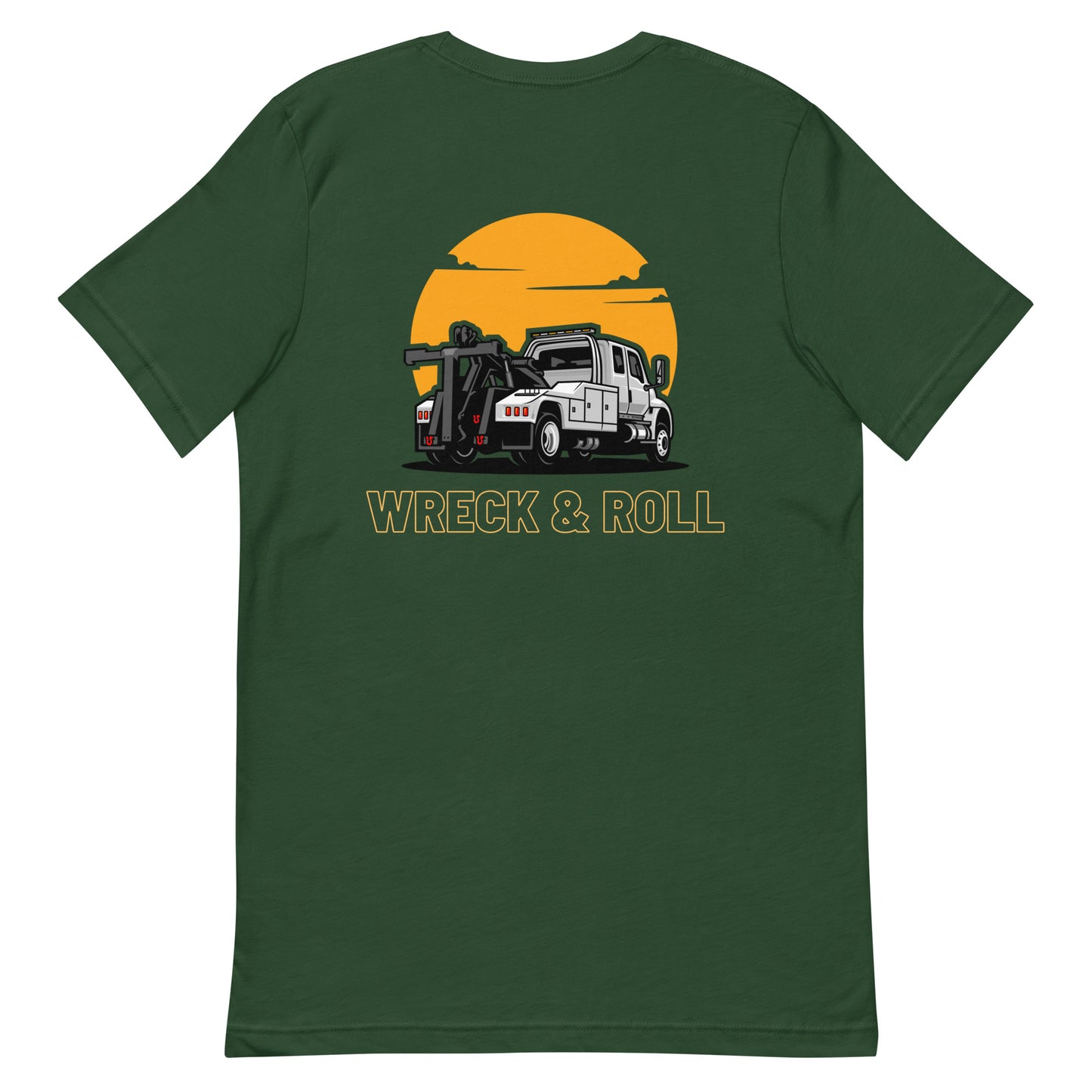 Yellow Sky Wrecker Unisex t-shirt