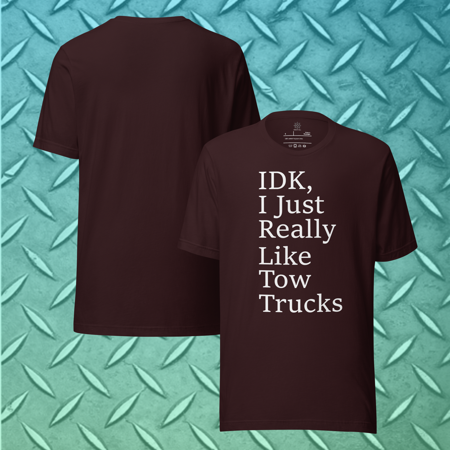 I Just Really Like Tow Trucks Unisex t-shirt