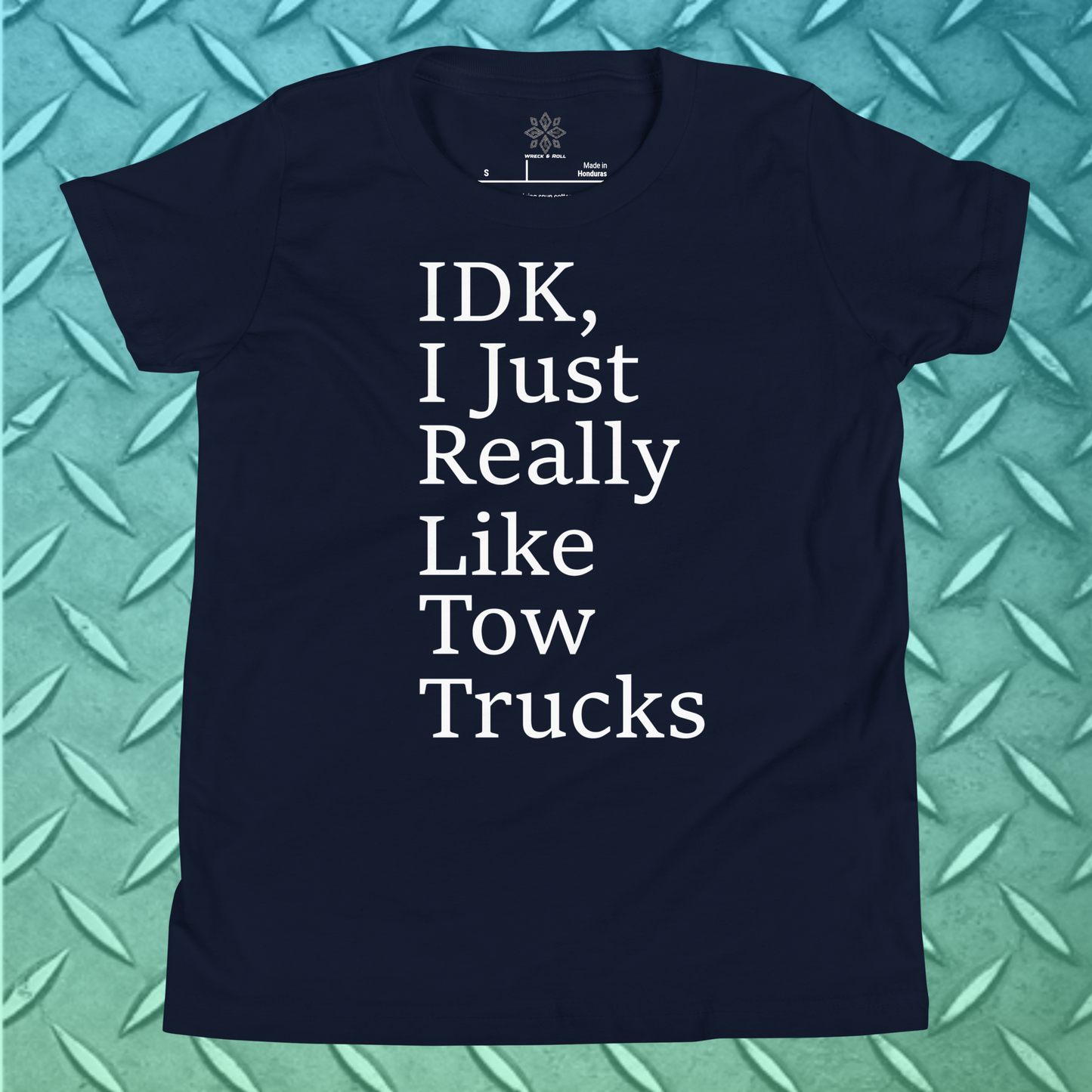 I Just Really Like Tow Trucks Youth Short Sleeve T-Shirt