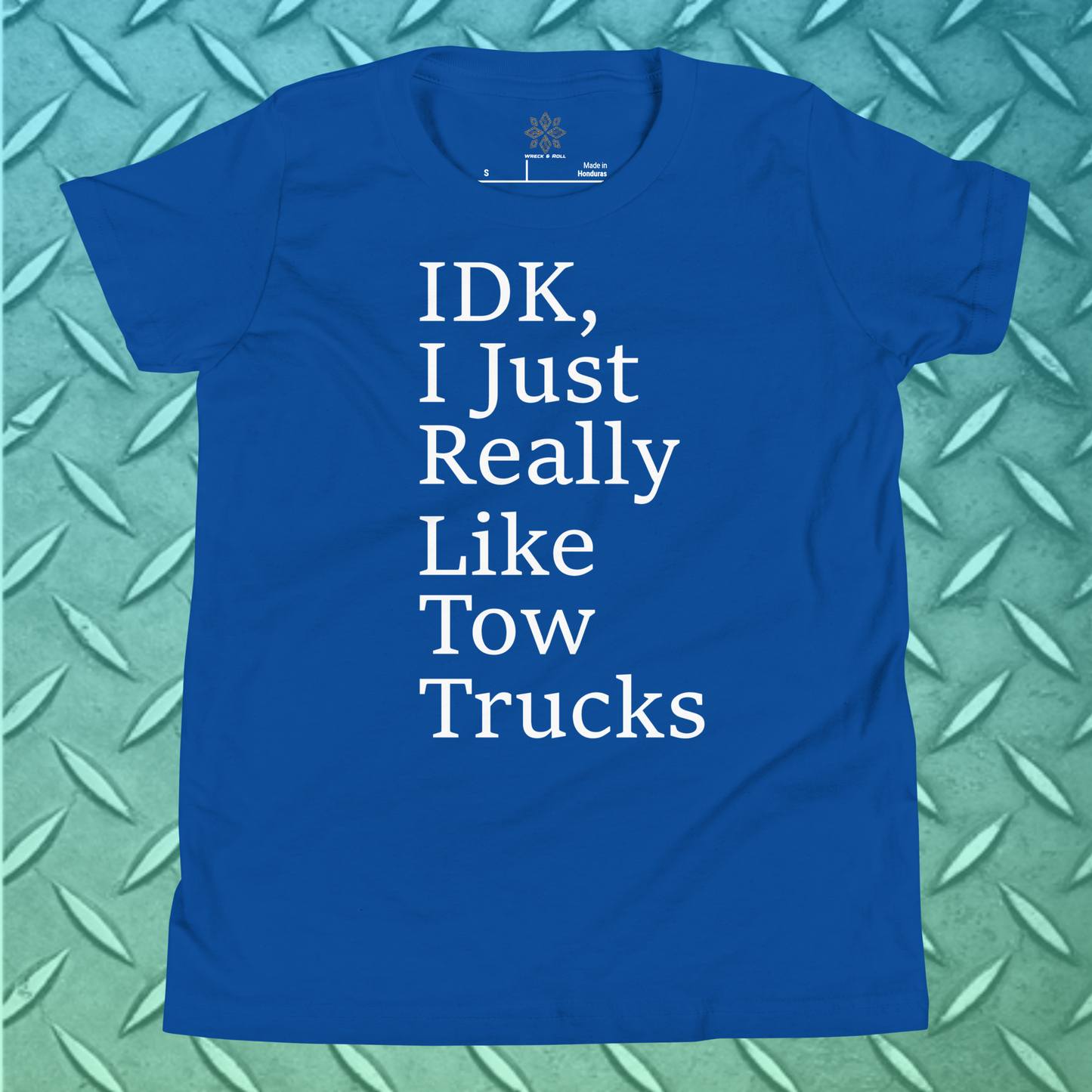 I Just Really Like Tow Trucks Youth Short Sleeve T-Shirt